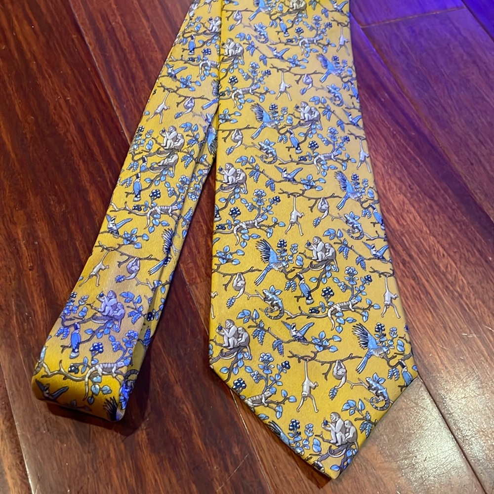 Silk men’s tie